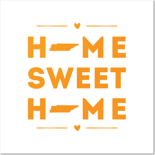 Tennessee Home Sweet Home Posters and Art